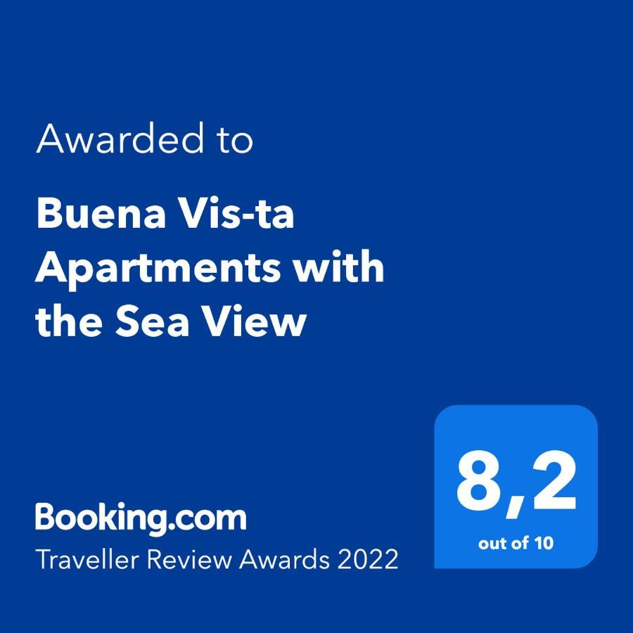 Buena Vis-Ta Apartments With The Sea View Exterior photo